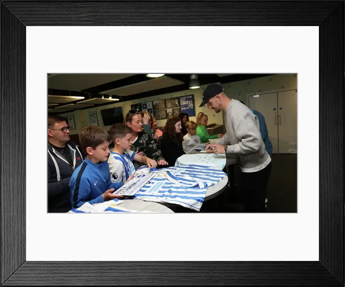 Framed Print : Open training session American Express Stadium 15APR25 Framed Print : Open training session American Express Stadium 15APR25