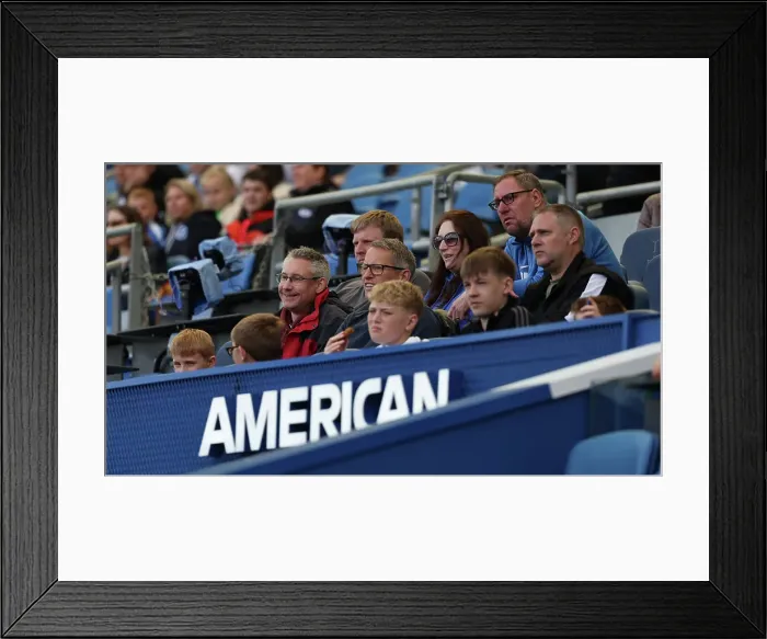 Framed Print : Open training session American Express Stadium 15APR25 Framed Print : Open training session American Express Stadium 15APR25