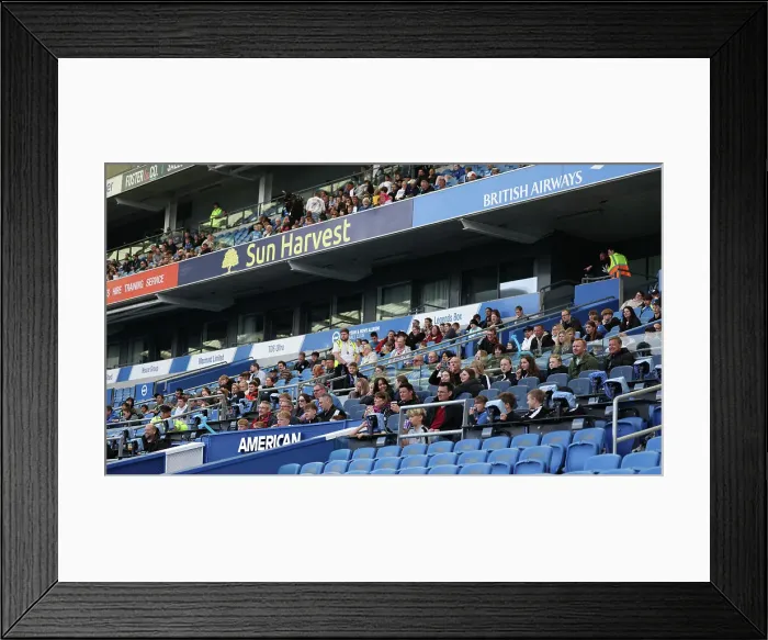 Framed Print : Open training session American Express Stadium 15APR25 Framed Print : Open training session American Express Stadium 15APR25