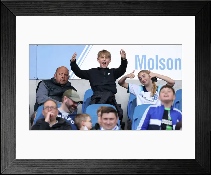 Framed Print : Open training session American Express Stadium 15APR25 Framed Print : Open training session American Express Stadium 15APR25