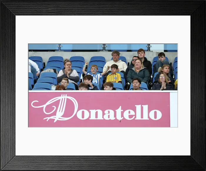 Framed Print : Open training session American Express Stadium 15APR25 Framed Print : Open training session American Express Stadium 15APR25