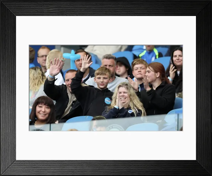 Framed Print : Open training session American Express Stadium 15APR25 Framed Print : Open training session American Express Stadium 15APR25