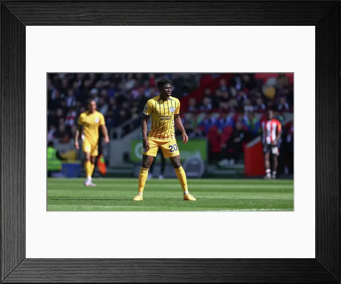Framed Print : Brentford v Brighton and Hove Albion Premier League 19APR25 Framed Print : Brentford v Brighton and Hove Albion Premier League 19APR25
