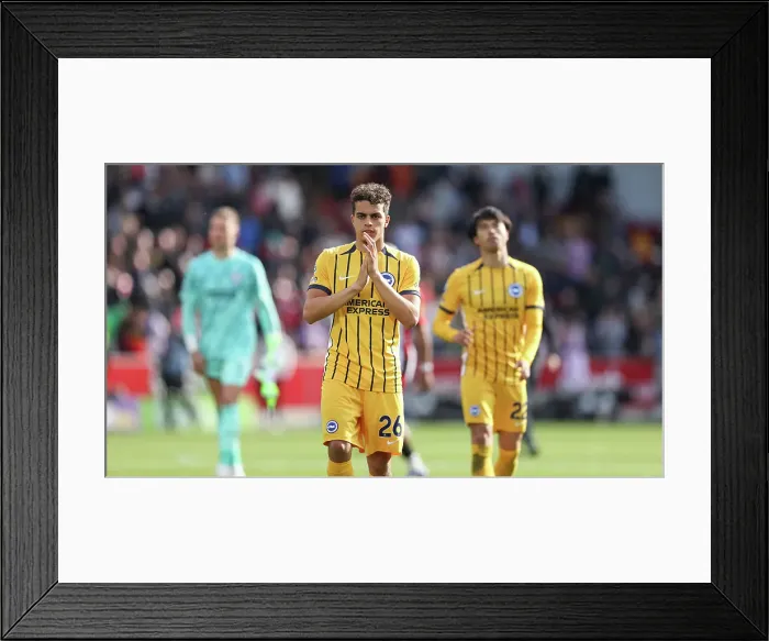 Framed Print : Brentford v Brighton and Hove Albion Premier League 19APR25