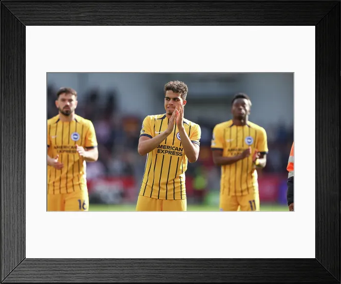 Framed Print : Brentford v Brighton and Hove Albion Premier League 19APR25