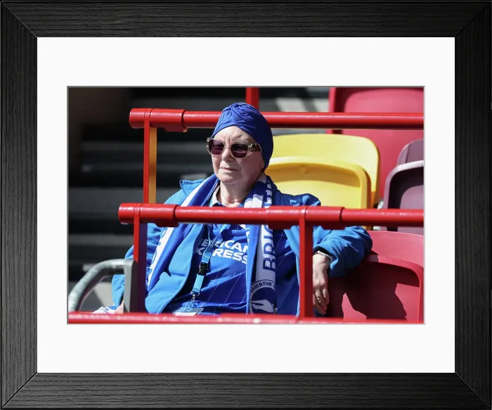 Framed Print : Brentford v Brighton and Hove Albion Premier League 19APR25 Framed Print : Brentford v Brighton and Hove Albion Premier League 19APR25