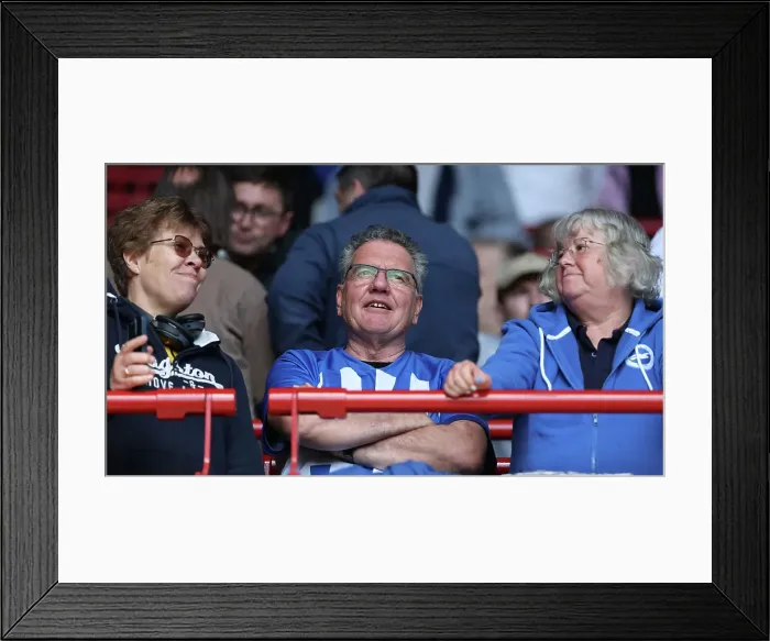 Framed Print : Brentford v Brighton and Hove Albion Premier League 19APR25 Framed Print : Brentford v Brighton and Hove Albion Premier League 19APR25