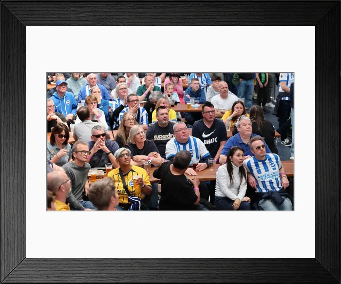 Framed Print : Brentford v Brighton and Hove Albion Premier League 19APR25 Framed Print : Brentford v Brighton and Hove Albion Premier League 19APR25