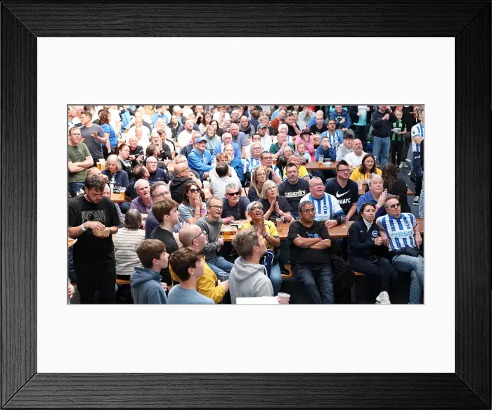 Framed Print : Brentford v Brighton and Hove Albion Premier League 19APR25 Framed Print : Brentford v Brighton and Hove Albion Premier League 19APR25