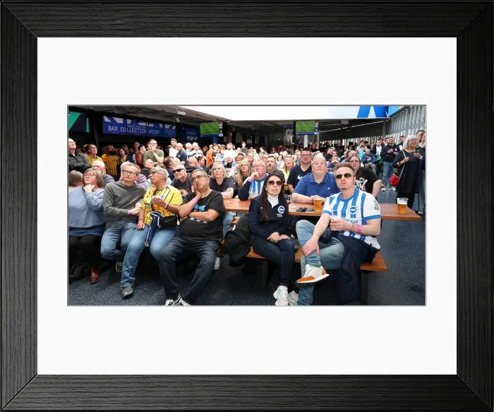 Framed Print : Brentford v Brighton and Hove Albion Premier League 19APR25 Framed Print : Brentford v Brighton and Hove Albion Premier League 19APR25
