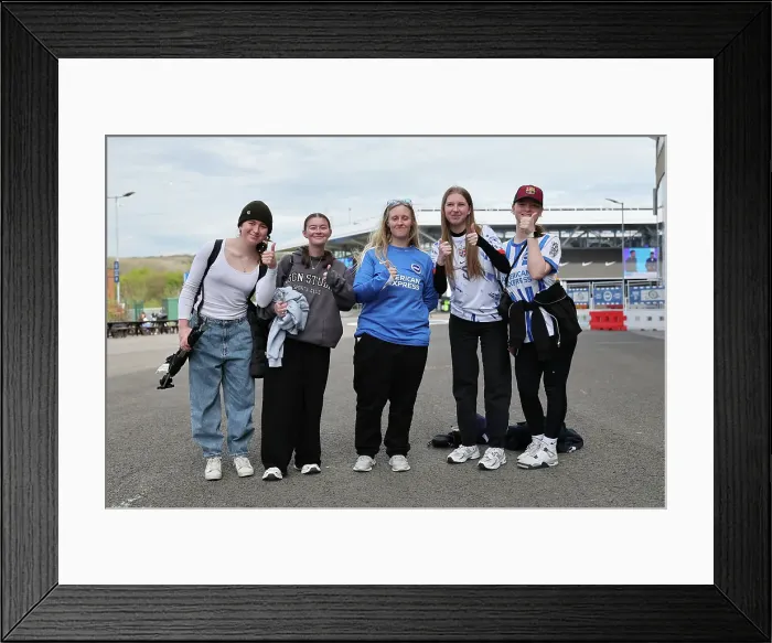 Framed Print : Brighton and Hove Albion Women v Liverpool Women Women's Super League 19APR25 Framed Print : Brighton and Hove Albion Women v Liverpool Women Women's Super League 19APR25