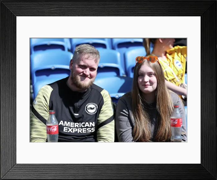 Framed Print : Brighton and Hove Albion Women v Liverpool Women Women's Super League 19APR25