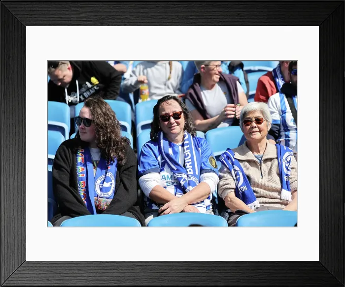 Framed Print : Brighton and Hove Albion Women v Liverpool Women Women's Super League 19APR25 Framed Print : Brighton and Hove Albion Women v Liverpool Women Women's Super League 19APR25