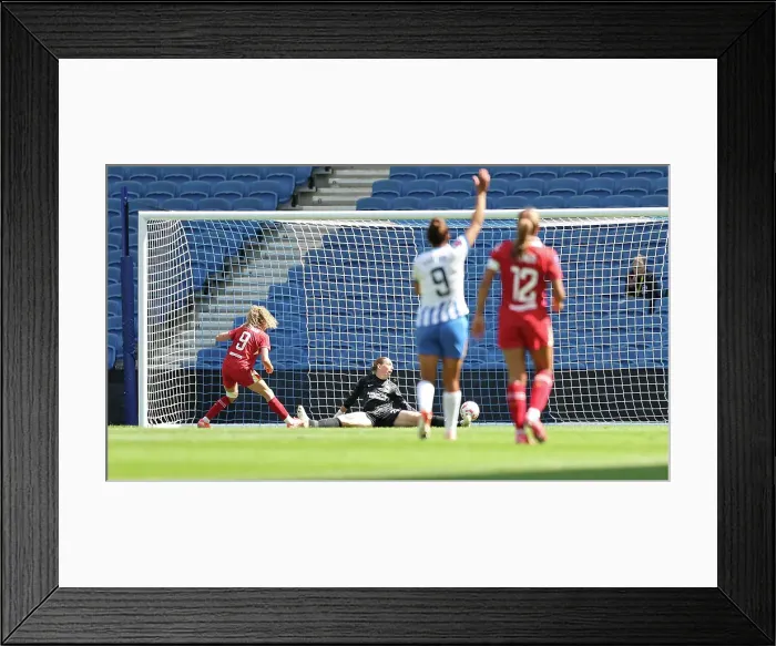 Framed Print : Brighton and Hove Albion Women v Liverpool Women Women's Super League 19APR25 Framed Print : Brighton and Hove Albion Women v Liverpool Women Women's Super League 19APR25