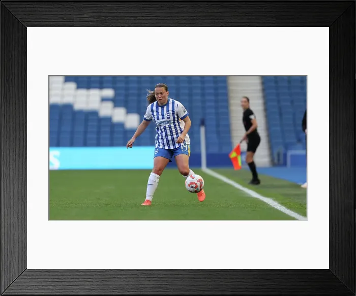 Framed Print : Brighton and Hove Albion Women v Liverpool Women Women's Super League 19APR25 Framed Print : Brighton and Hove Albion Women v Liverpool Women Women's Super League 19APR25