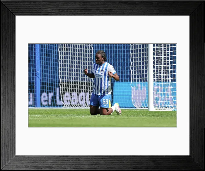Framed Print : Brighton and Hove Albion Women v Liverpool Women Women's Super League 19APR25 Framed Print : Brighton and Hove Albion Women v Liverpool Women Women's Super League 19APR25