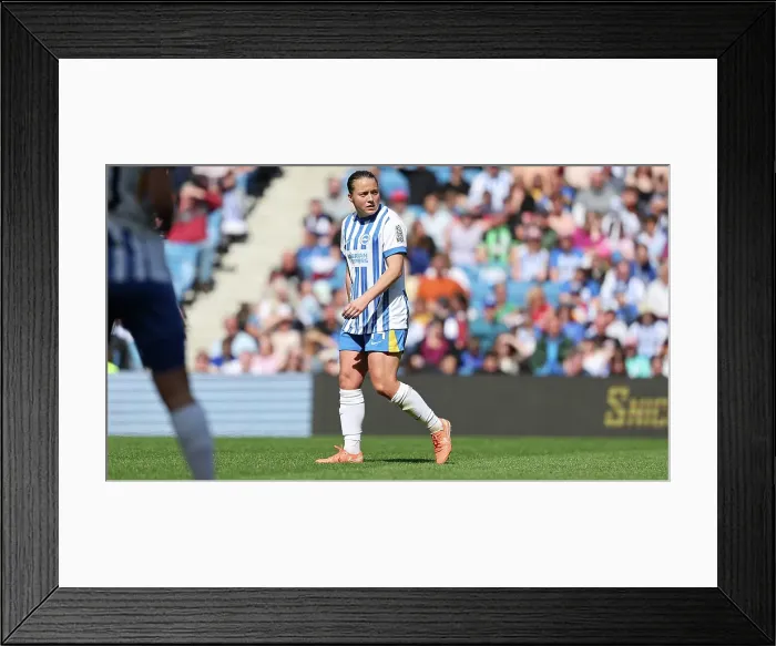 Framed Print : Brighton and Hove Albion Women v Liverpool Women Women's Super League 19APR25