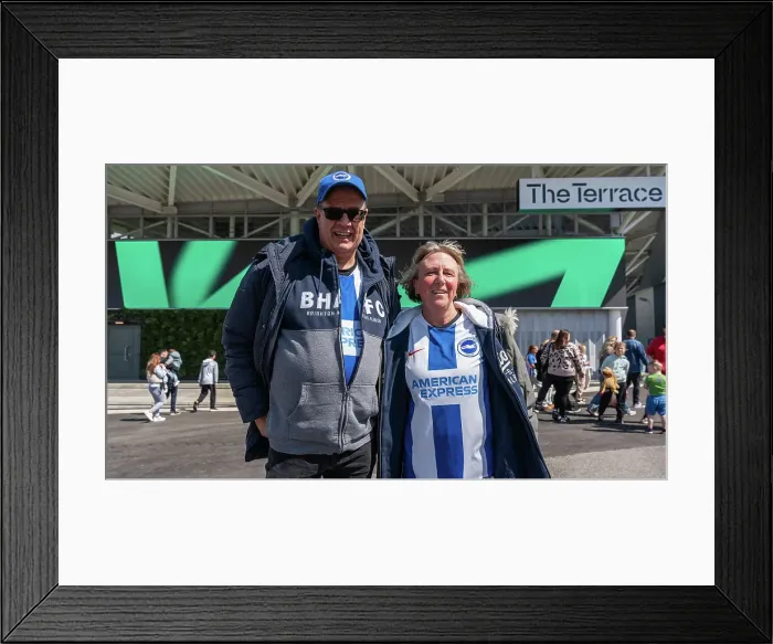 Framed Print : Brighton and Hove Albion Women v Liverpool Women Women's Super League 19APR25