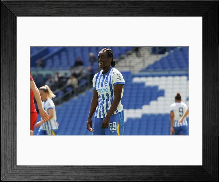 Framed Print : Brighton and Hove Albion Women v Liverpool Women Women's Super League 19APR25 Framed Print : Brighton and Hove Albion Women v Liverpool Women Women's Super League 19APR25