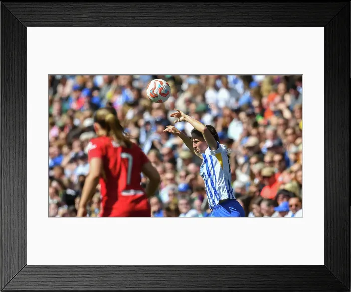 Framed Print : Brighton and Hove Albion Women v Liverpool Women Women's Super League 19APR25 Framed Print : Brighton and Hove Albion Women v Liverpool Women Women's Super League 19APR25