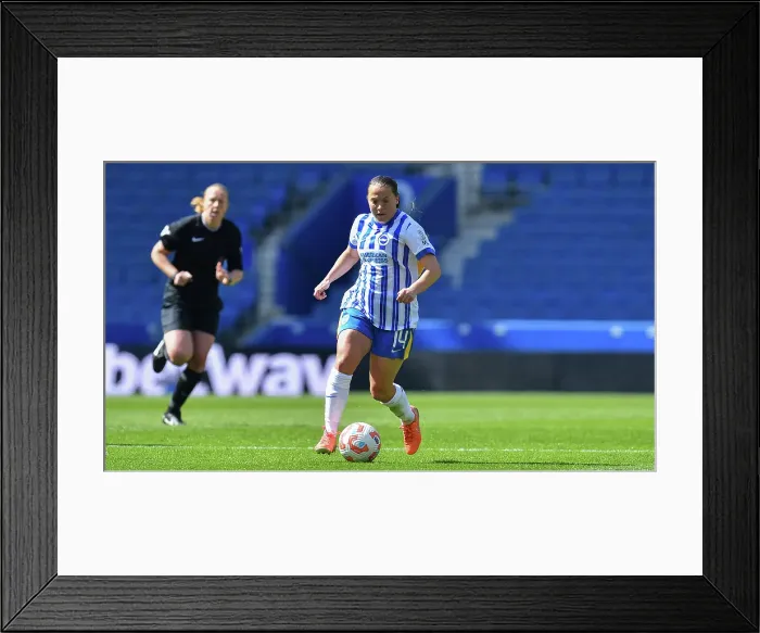 Framed Print : Brighton and Hove Albion Women v Liverpool Women Women's Super League 19APR25 Framed Print : Brighton and Hove Albion Women v Liverpool Women Women's Super League 19APR25