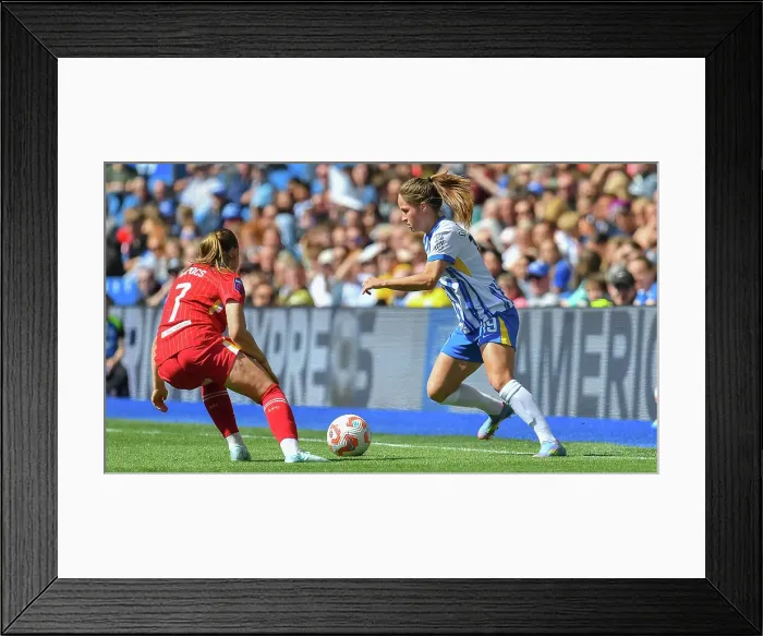 Framed Print : Brighton and Hove Albion Women v Liverpool Women Women's Super League 19APR25 Framed Print : Brighton and Hove Albion Women v Liverpool Women Women's Super League 19APR25