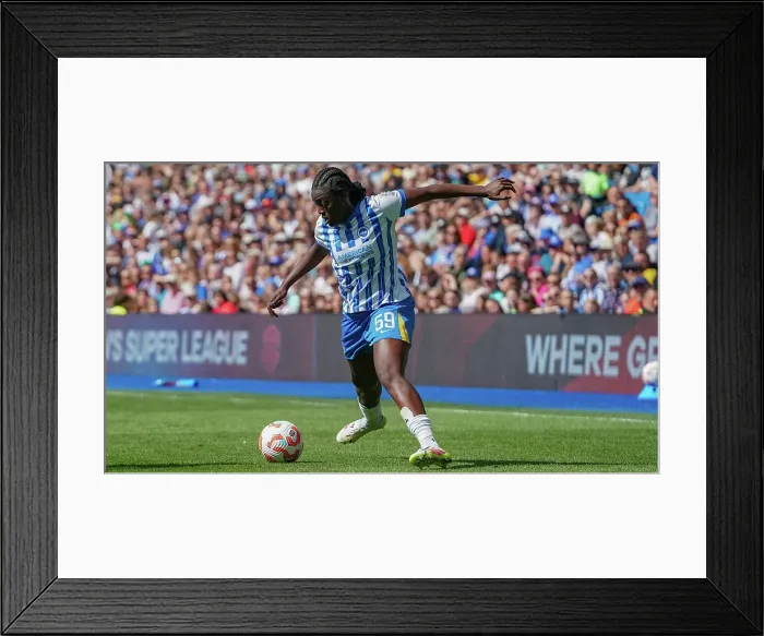 Framed Print : Brighton and Hove Albion Women v Liverpool Women Women's Super League 19APR25 Framed Print : Brighton and Hove Albion Women v Liverpool Women Women's Super League 19APR25