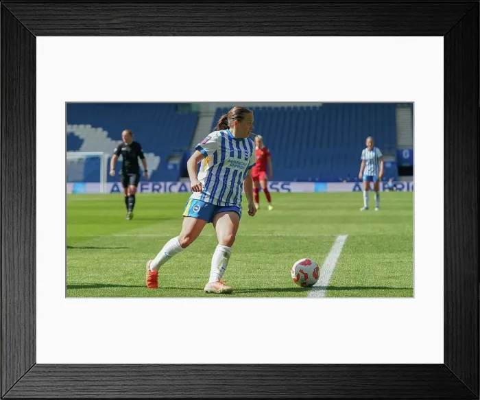 Framed Print : Brighton and Hove Albion Women v Liverpool Women Women's Super League 19APR25 Framed Print : Brighton and Hove Albion Women v Liverpool Women Women's Super League 19APR25