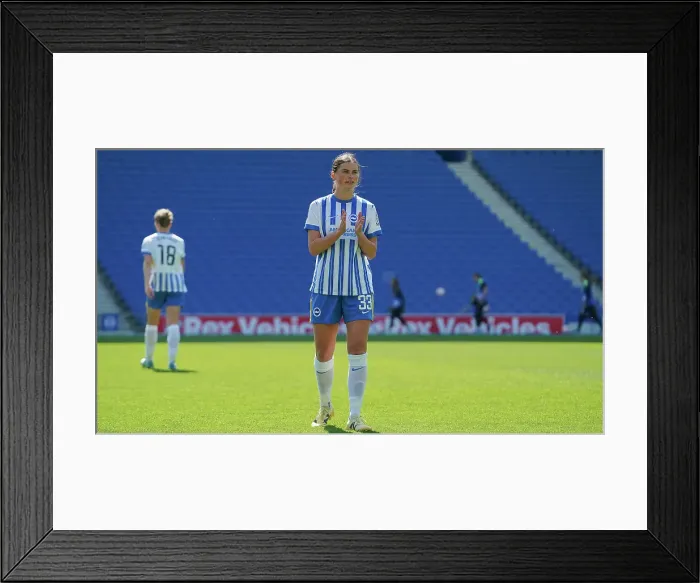 Framed Print : Brighton and Hove Albion Women v Liverpool Women Women's Super League 19APR25 Framed Print : Brighton and Hove Albion Women v Liverpool Women Women's Super League 19APR25