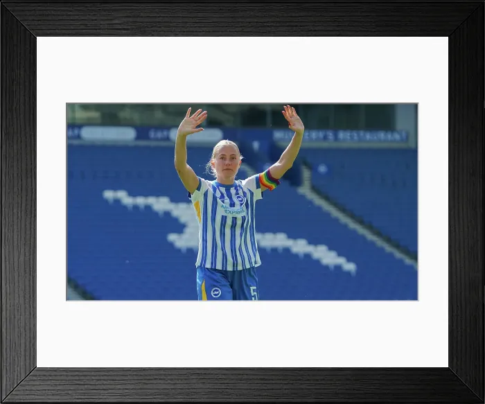 Framed Print : Brighton and Hove Albion Women v Liverpool Women Women's Super League 19APR25 Framed Print : Brighton and Hove Albion Women v Liverpool Women Women's Super League 19APR25