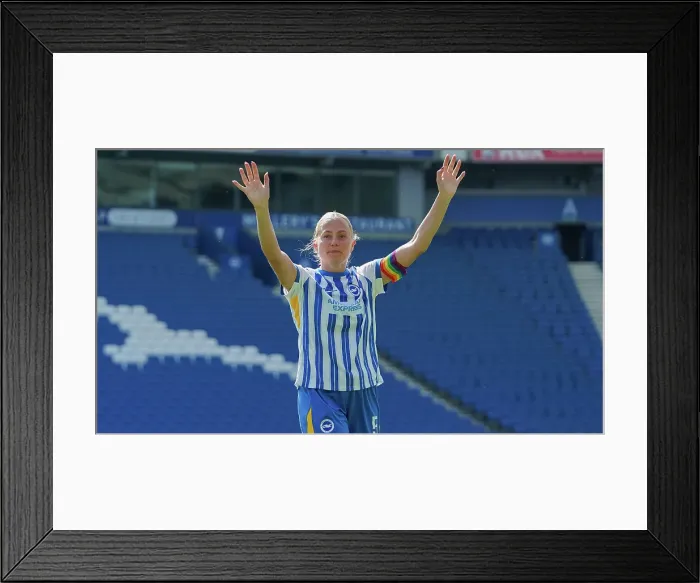 Framed Print : Brighton and Hove Albion Women v Liverpool Women Women's Super League 19APR25 Framed Print : Brighton and Hove Albion Women v Liverpool Women Women's Super League 19APR25