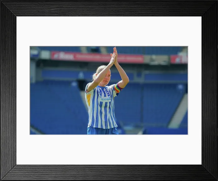 Framed Print : Brighton and Hove Albion Women v Liverpool Women Women's Super League 19APR25 Framed Print : Brighton and Hove Albion Women v Liverpool Women Women's Super League 19APR25