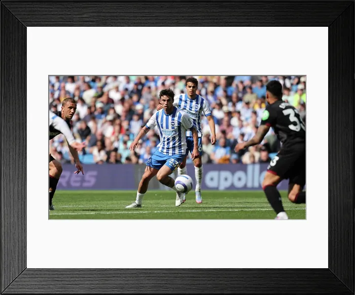 Framed Print : Brighton and Hove Albion v West Ham United Premier League 26APR25 Framed Print : Brighton and Hove Albion v West Ham United Premier League 26APR25