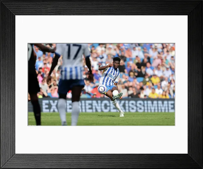 Framed Print : Brighton and Hove Albion v West Ham United Premier League 26APR25 Framed Print : Brighton and Hove Albion v West Ham United Premier League 26APR25