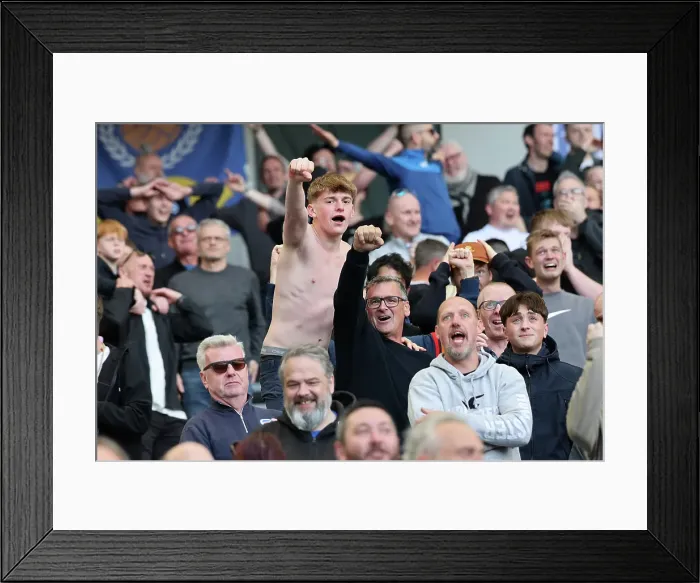 Framed Print : Brighton and Hove Albion v West Ham United Premier League 26APR25 Framed Print : Brighton and Hove Albion v West Ham United Premier League 26APR25
