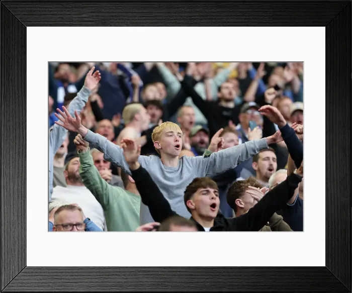 Framed Print : Brighton and Hove Albion v West Ham United Premier League 26APR25 Framed Print : Brighton and Hove Albion v West Ham United Premier League 26APR25