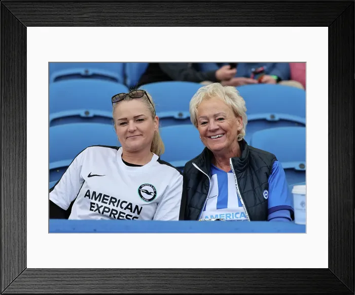Framed Print : Brighton and Hove Albion v West Ham United Premier League 26APR25 Framed Print : Brighton and Hove Albion v West Ham United Premier League 26APR25