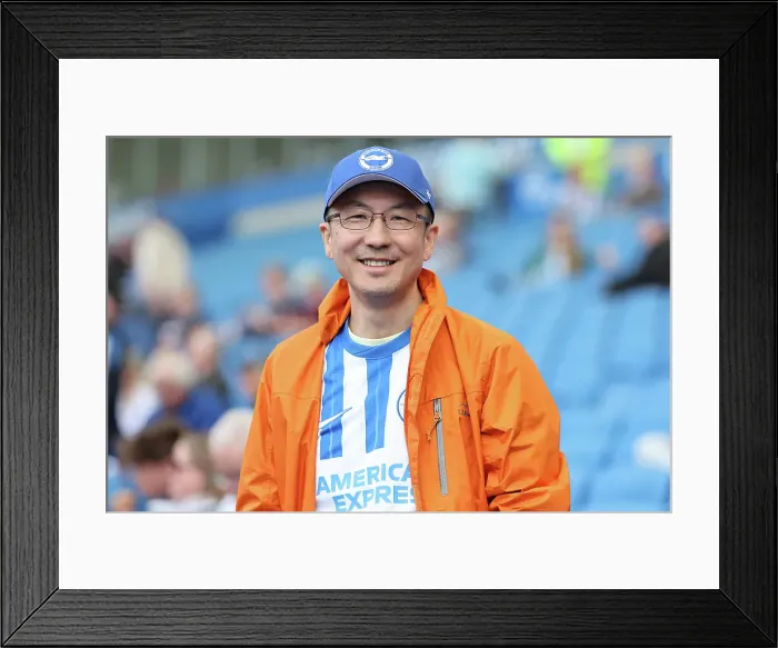 Framed Print : Brighton and Hove Albion v West Ham United Premier League 26APR25