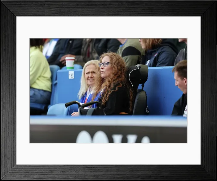 Framed Print : Brighton and Hove Albion v West Ham United Premier League 26APR25