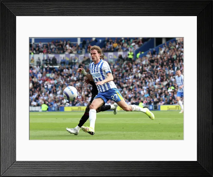 Framed Print : Brighton and Hove Albion v West Ham United Premier League 26APR25 Framed Print : Brighton and Hove Albion v West Ham United Premier League 26APR25