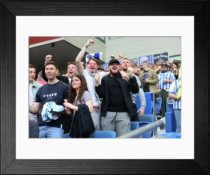 Framed Print : Brighton and Hove Albion v West Ham United Premier League 26APR25 Framed Print : Brighton and Hove Albion v West Ham United Premier League 26APR25