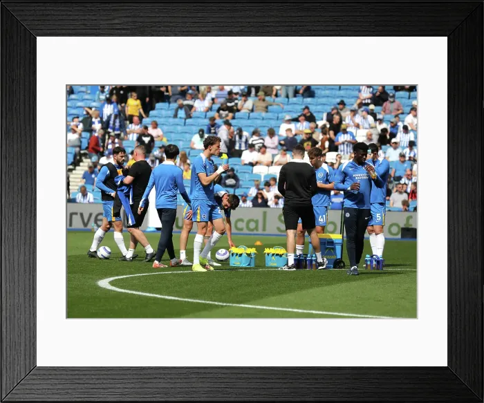 Framed Print : Brighton and Hove Albion v West Ham United Premier League 26APR25 Framed Print : Brighton and Hove Albion v West Ham United Premier League 26APR25