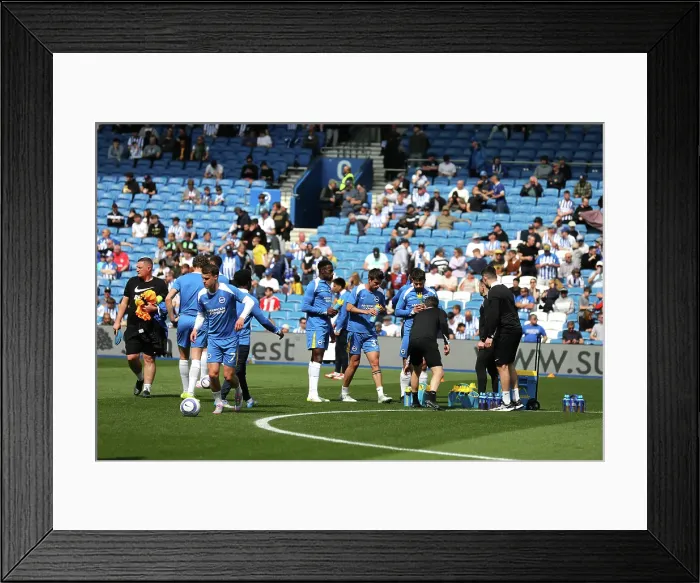 Framed Print : Brighton and Hove Albion v West Ham United Premier League 26APR25 Framed Print : Brighton and Hove Albion v West Ham United Premier League 26APR25