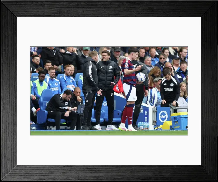 Framed Print : Brighton and Hove Albion v Newcastle United Premier League 04MAY25 Framed Print : Brighton and Hove Albion v Newcastle United Premier League 04MAY25