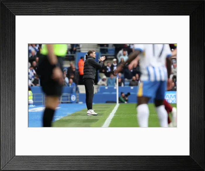 Framed Print : Brighton and Hove Albion v Newcastle United Premier League 04MAY25 Framed Print : Brighton and Hove Albion v Newcastle United Premier League 04MAY25
