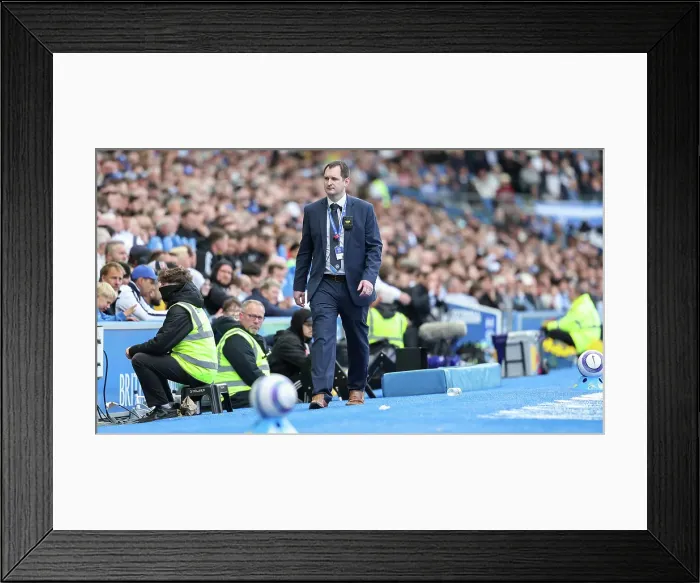 Framed Print : Brighton and Hove Albion v Newcastle United Premier League 04MAY25