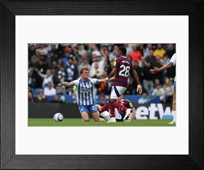 Framed Print : Brighton and Hove Albion v Newcastle United Premier League 04MAY25 Framed Print : Brighton and Hove Albion v Newcastle United Premier League 04MAY25