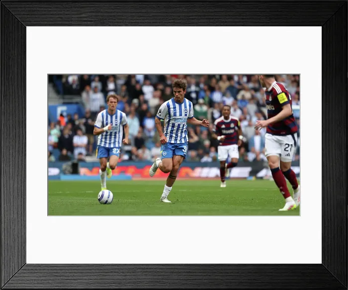 Framed Print : Brighton and Hove Albion v Newcastle United Premier League 04MAY25 Framed Print : Brighton and Hove Albion v Newcastle United Premier League 04MAY25
