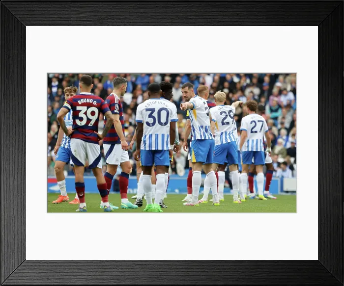 Framed Print : Brighton and Hove Albion v Newcastle United Premier League 04MAY25 Framed Print : Brighton and Hove Albion v Newcastle United Premier League 04MAY25