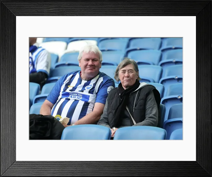 Framed Print : Brighton and Hove Albion v Newcastle United Premier League 04MAY25 Framed Print : Brighton and Hove Albion v Newcastle United Premier League 04MAY25